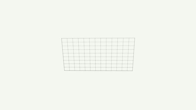 Grid Motion Animation for Visual Effects and Presentation Element