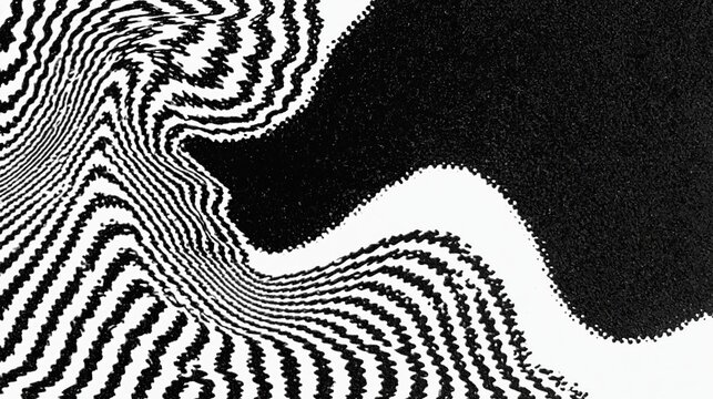 cover illustration two tone mystery pattern black and white stark psychadelic