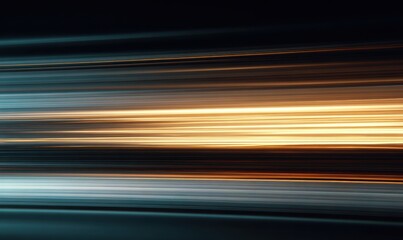 Fototapeta premium Dynamic abstract motion blur with warm and cool color tones