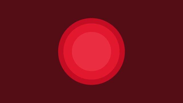 Modern Minimalist Radial Ripple Effect with Vibrant  Circles Seamless Loopable Motion Background for Presentation and Media
