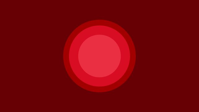 Modern Minimalist Radial Ripple Effect with Vibrant  Circles Seamless Loopable Motion Background for Presentation and Media