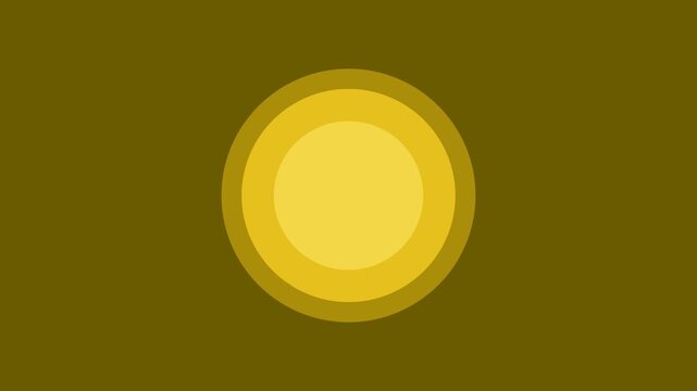 Modern Minimalist Radial Ripple Effect with Vibrant  Circles Seamless Loopable Motion Background for Presentation and Media