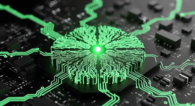 printed circuit board with processor