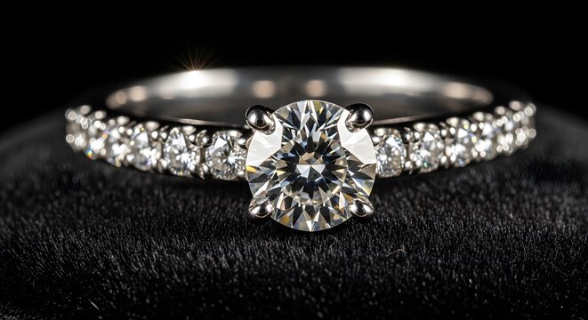 Cincin permata, diamond engagement ring