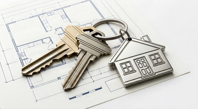 keys and house