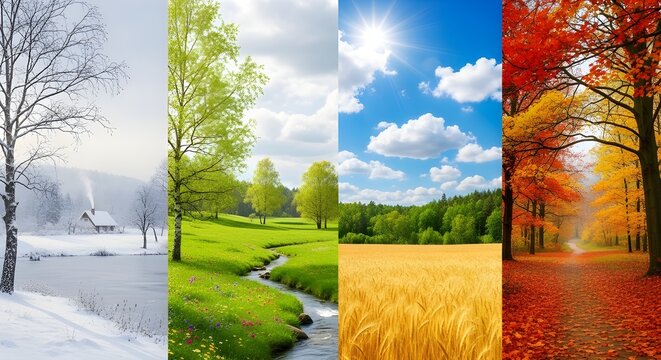 Empat musim, Fours seasons weather