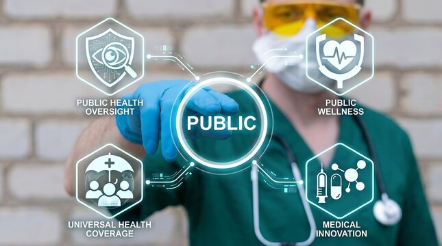 Medical concept of public health. Society modern medicine sector control. medicine, sector, modern, clinic, concept, health, care, care