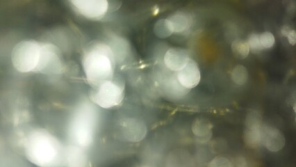 Abstract Soft Focus Silver Glittering Festive Bokeh Background Graphic © Robby