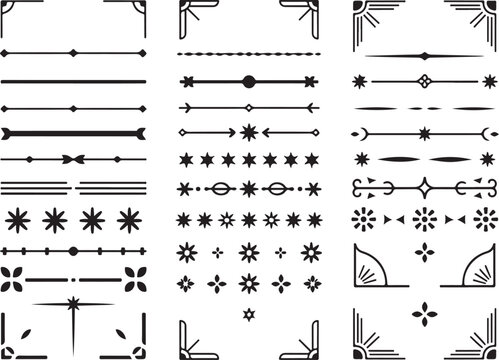 Corner and frame elements for packaging