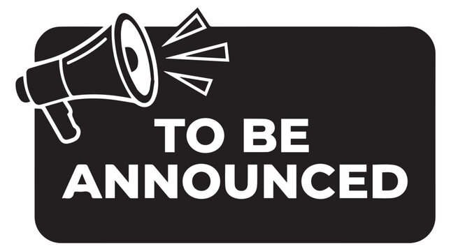 Megaphone Announcement To Be Announced Flat Design Vector Illustration