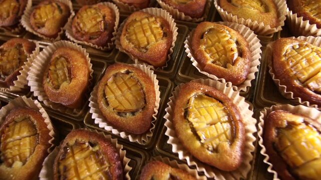 Abalone Bread Korean dessert made with fresh abalone K-food