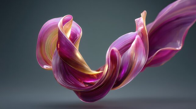 Vibrant Abstract Swirling Colors in Flowing Motion Capturing Dynamic Energy and Elegance with Soft Gradients on an Artistic Background