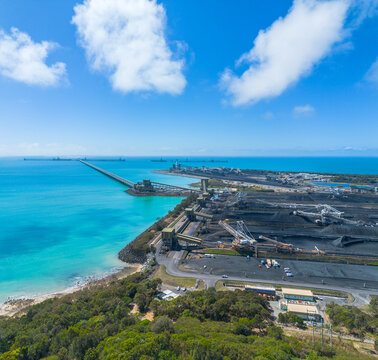Two coal terminals at the port, Hay Point Coal Terminal and Dalrymple Bay Coal Terminal