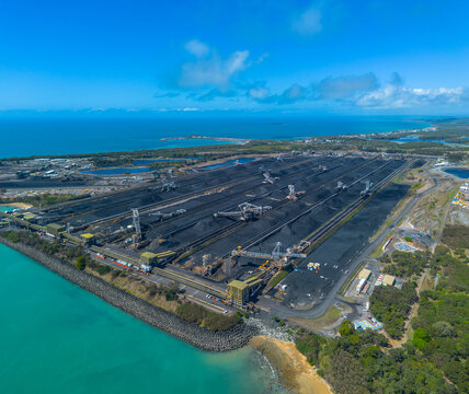 Two coal terminals at the port, Hay Point Coal Terminal and Dalrymple Bay Coal Terminal
