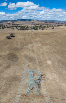 Power Pylons from the Sapphire Wind Farm