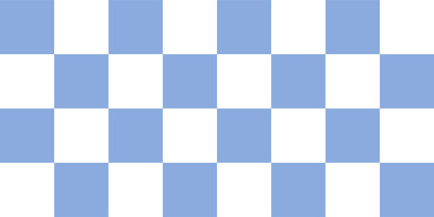 Fototapeta premium Gingham seamless pattern, pastel fabric design, blue check, fabric, textile, digital paper. Blue color checkered texture background. Tartan seamless pattern background in blue.