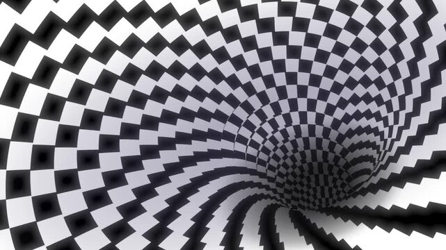 loop optic black and white checkered geometric abstract background pattern 