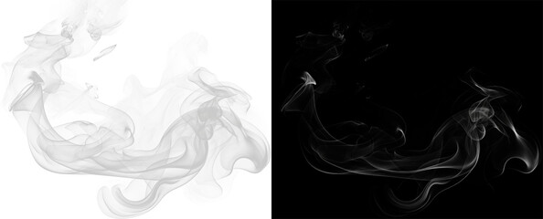 Naklejka premium Black Smoke frame Handmade wood rectangular photo frame painted black Black frame Black frame Png grunge frame background, frame border for your design Png