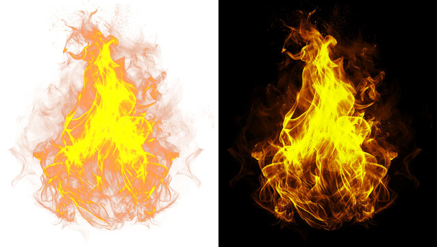 Fire Blame Png Set of burning fires of flames and sparks on transparent background. For use on light backgrounds. Fire isolated on transparent background overlays of open flames and fire in various Pn