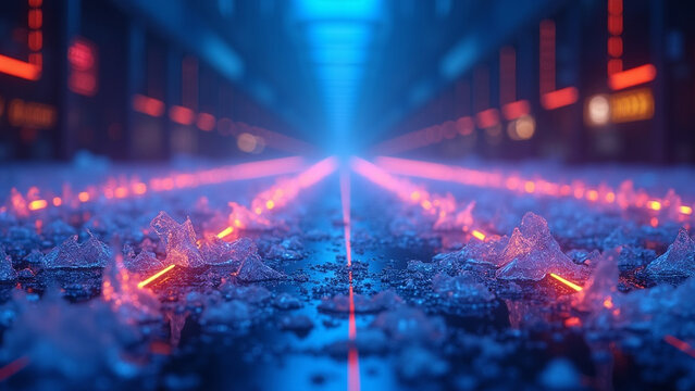 Network Intrusion Detection Dashboard Wide Angle View