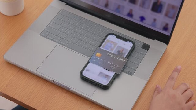 Woman using phone Agent AI app retail shop store tech auto pay buy  credit card at home fintech. Modern Agentic AI bot order assisted people easy smart future life internet of things virtual wallet.