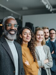 Obraz premium diverse professionals team spirit