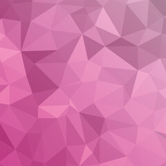 Fototapeta premium Colorful Pink Abstract Polygon Texture