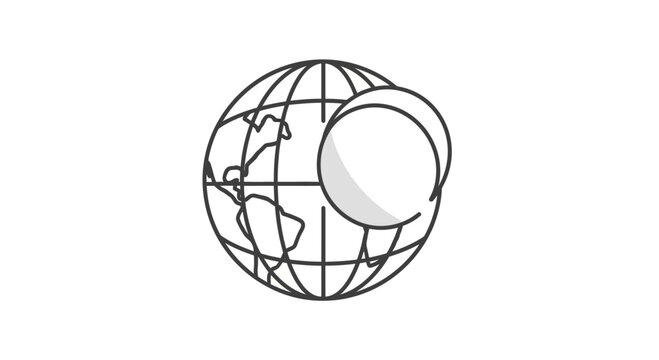 Globe Earth Planet World Map.