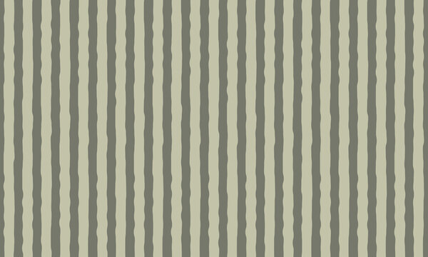 Seamless wavy vertical stripes pattern beige abstract background vector texture