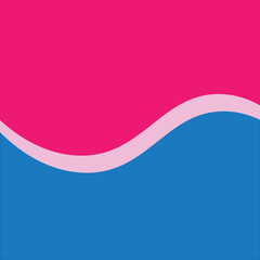 Obraz premium Abstract Wave Design: A visually appealing composition of a wave design, with a harmonious color palette, creating a sense of movement and visual interest.
