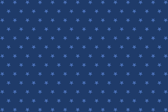 Seamless blue star pattern background