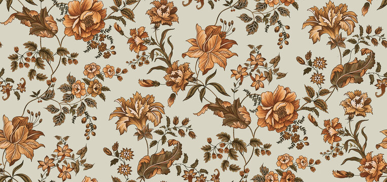 unique digital textile print motifs illustrations allover pattern for fabric wallpaper prints