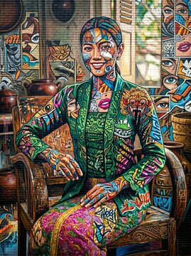 smiling woman