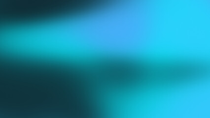 Obraz premium Cyan, teal, and blue smooth liquid surface reflection, for minimal corporate slide templates and interface backdrops.