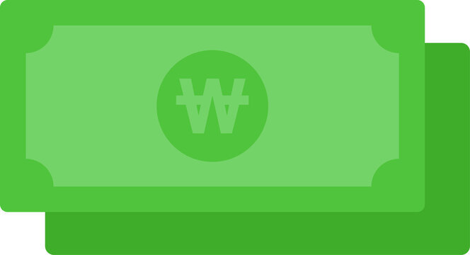 두 장의 겹쳐진 지폐