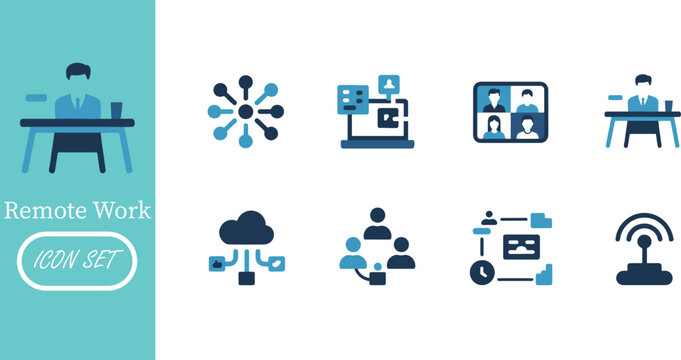 Distributed Team Icon