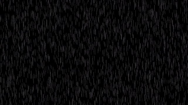 画面全体に降る静かな雨のパーティクル