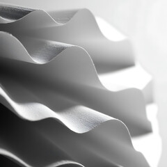 Obraz premium The concept of waves creates a sense of depth