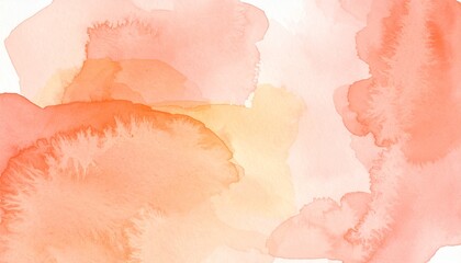 Fototapeta premium Abstract watercolor hand painted background with pink textured splashes and soft artistic details