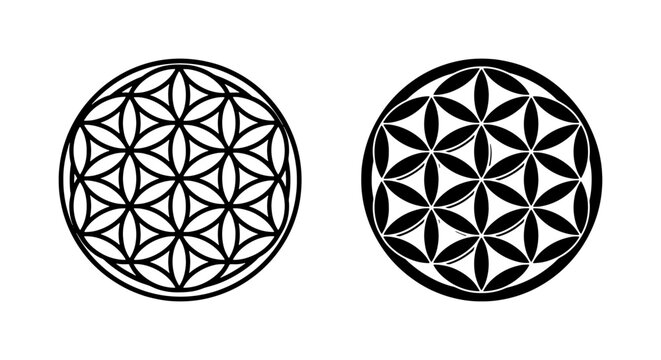 Flower of Life Sacred Geometry Sacred Symbols Set