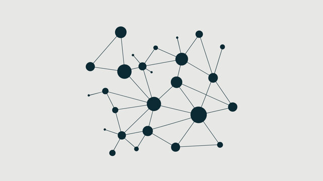 Systematic network node topology &ndash; Ideal for edge computing, server infrastructure, or digital connectivity mapping.