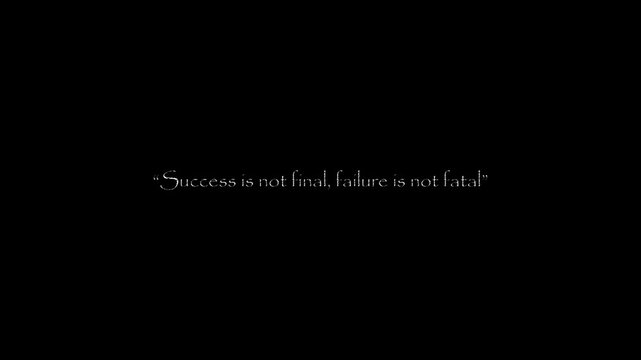 success is not only about what we have