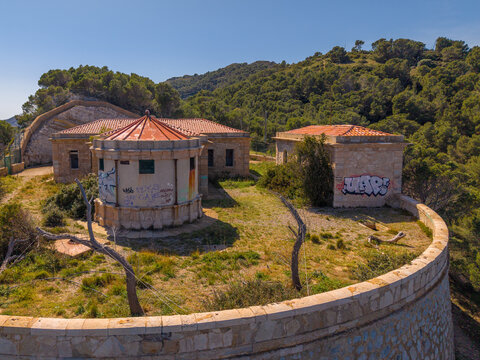 Semaforo de Begur en la Costa Brava, GIrona