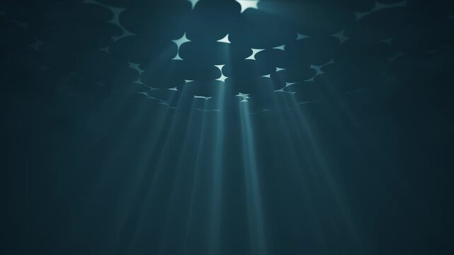 abstract blue underground background