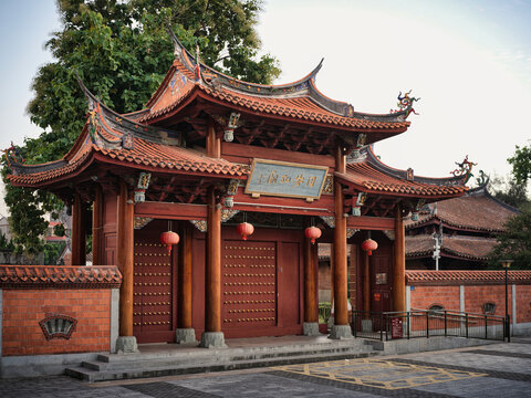 Ancient Architectural Gate of Quanzhou Tianhou Palace