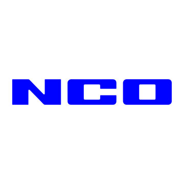 NCO wordmark logo on white background