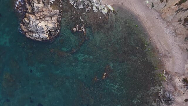 Faro de Illes Formigues en Palamos, Girona, Catalunya