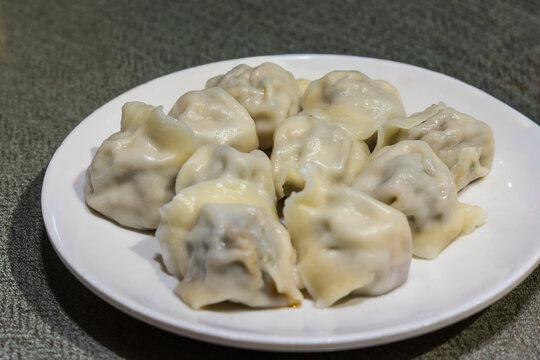Beijing popular and delicious steamed dumpling with abundant fillings restaurant