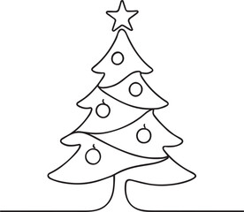 Charismas Tree Icon Vector Illustration © Shirin