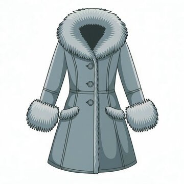 coat illustration 